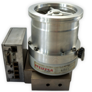 Pfeiffer Vacuum TMH 261 turbomolecular pump PM P02 820 H with TC600 PM C01 720 used and overhauled