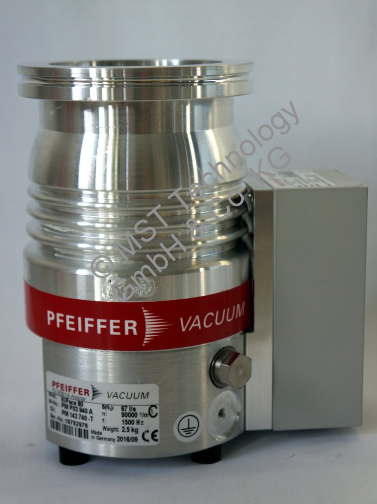 Wartung von Pfeiffer Vacuum HiPace 80 Turbomolekularpumpe – Bild 4