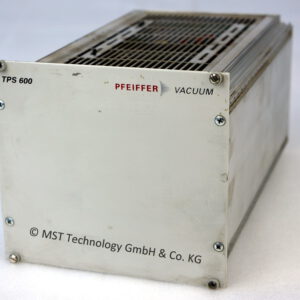 Pfeiffer Vacuum TPS 600 turbopump power supply (PM 041 821 AT)